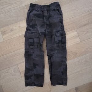THE CHILDREN'S PLACE | Camo Cargo Pants - Black/Gray